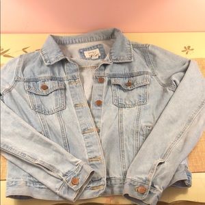 Forever 21 Light Wash Jean Jacket